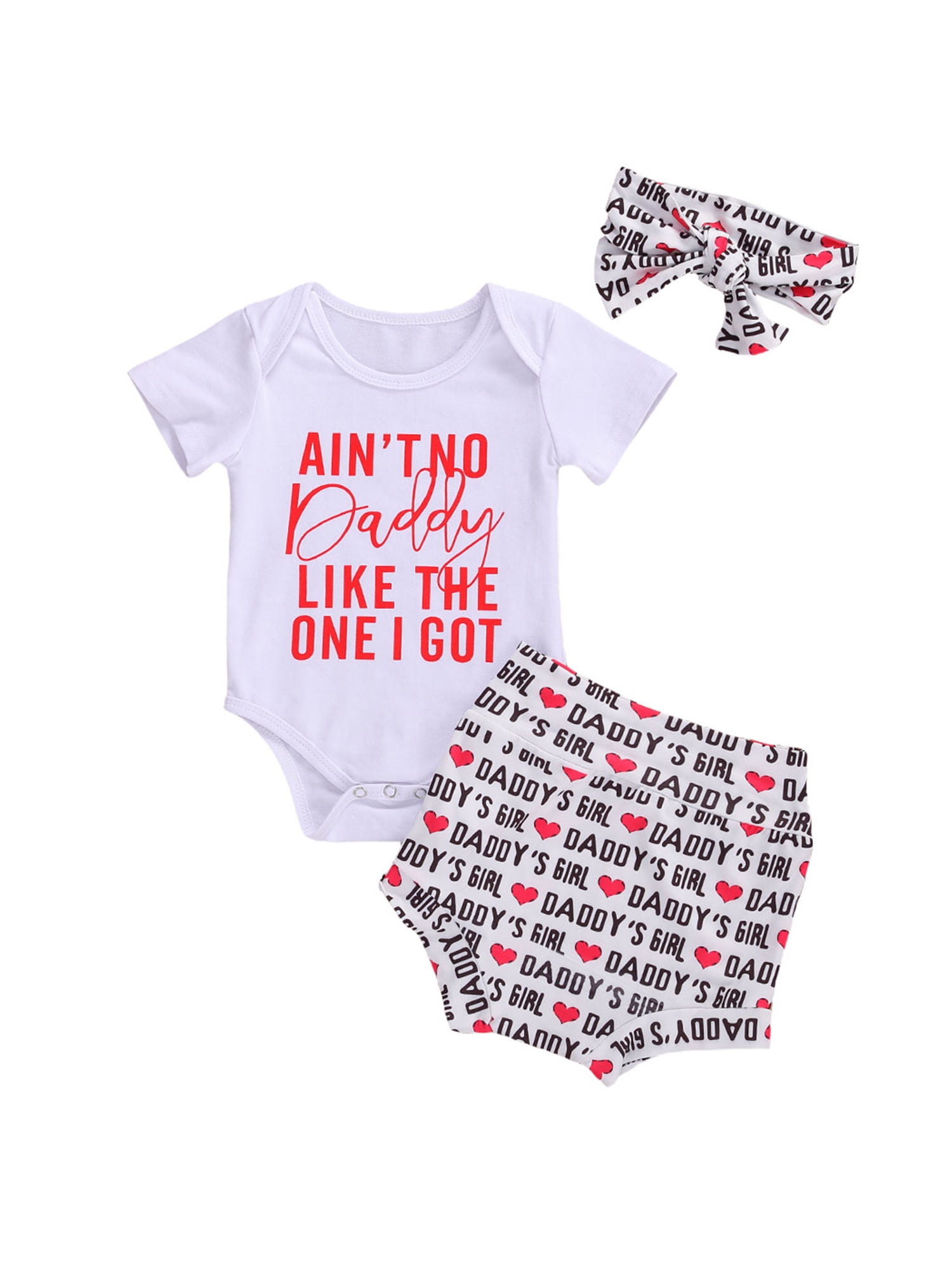Coutexyi 3pcs Toddler Kids Baby Girl Clothes Sweet Sister Matching Suit Summer Romper T Shirt Shorts Outfits Walmart Com