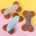 thumbnail image 2 of Pet Dog Plush Toys Cartoon Bone Shape Bite-resistant Wear-resistant Stuffed Squeaking Toys Pet Supplies He Qiyong unisex, 2 of 2
