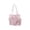 Pink, variant on Breathable Mesh Beach Bag with Multiple Pockets for Easy Organization - Ideal Tote for Swimming, Gym, Travel, and More
