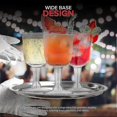 thumbnail image 2 of Shatterproof Clear Plastic Wine Glasses - Recyclable Disposable & Reusable Goblets for Champagne Dessert, 20Pcs, 2 of 5