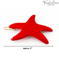 thumbnail image 5 of French Amie Star Small Celluloid Handmade Hair Slide Barrette With Snap Clips, 5 of 25