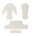 thumbnail image 3 of Shisuyan DIY Boots Pendants Template Boot Shape 1 Set 10x8x2In, 3 of 8