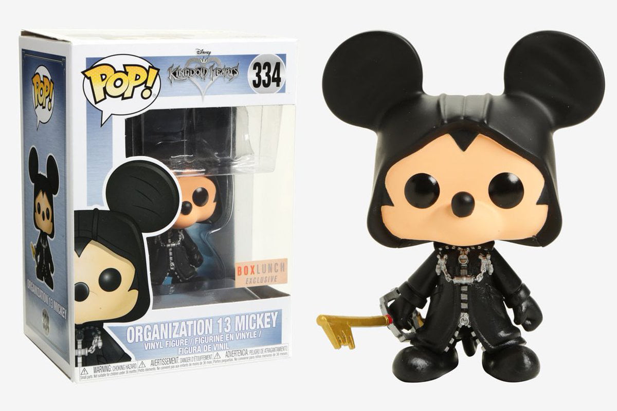 Funko Pop kingdom Hearts Organization 13 Mickey Exclusive 