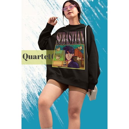 Sebastian Stardw Valley, Sebastian Stardw Vally Shirt, Retro Sebastian Stardw Vally Sweatshirt, Farming Video Game Stardew Valley Clothing