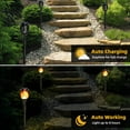 thumbnail image 6 of Grand Patio Outdoor 8 Packs Solar Lights, Water-Resistant Flickering Flames Torch Light, Landscape Decoration Lighting for Garden Yard, 6 of 8