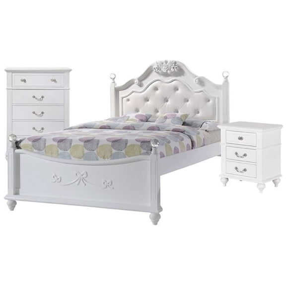 Picket House Furnishings Annie 4 Piece Full Platform Bedroom Set