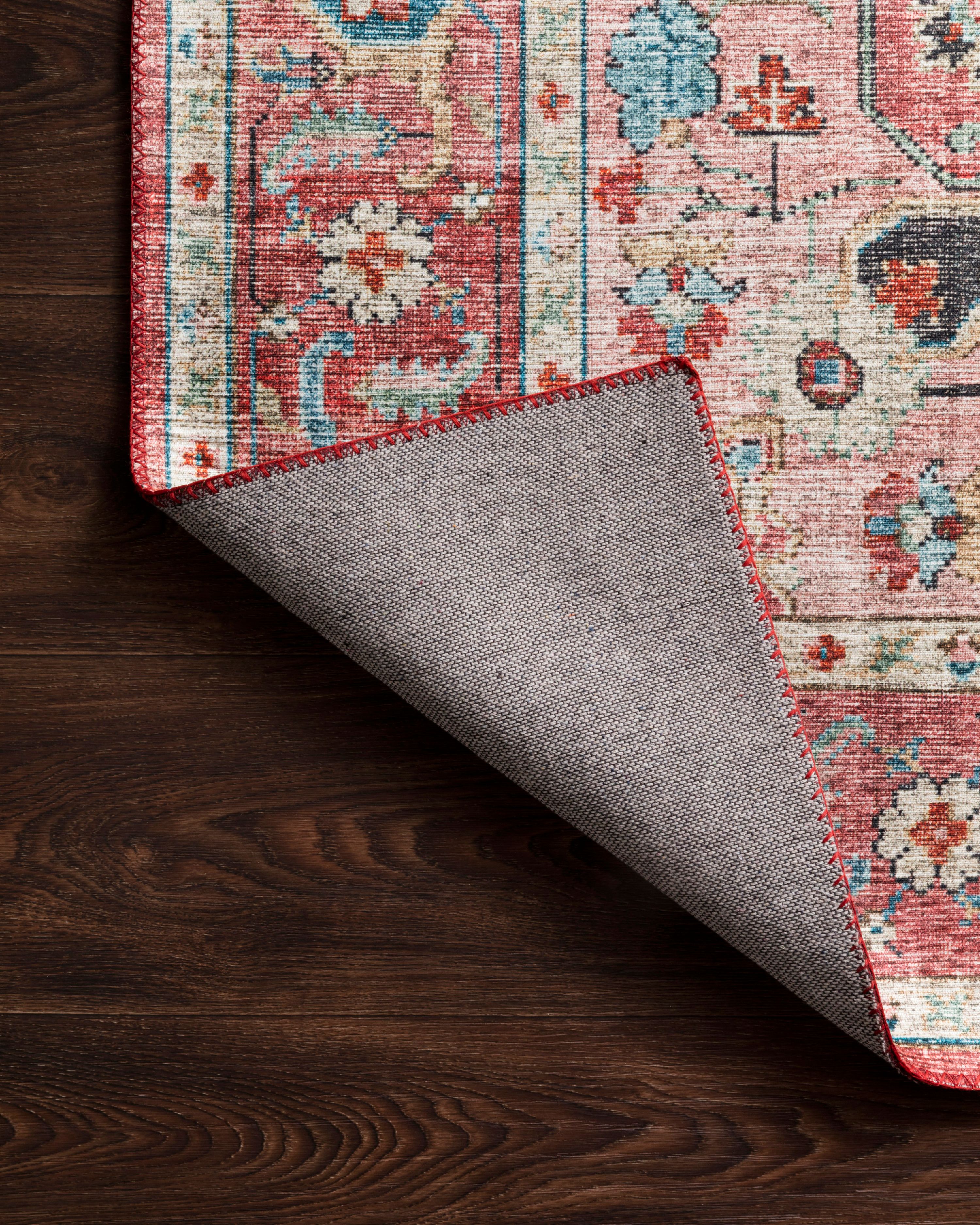 Loloi Skye Oriental Brick / Ocean Area Rug