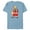 Ocean Blue, variant on Santa Homer Holiday - Short Sleeve Blended T-Shirt for Adults – Customized-Yellow