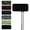 Black, variant on CAVENDY Cane Padded Cover T-Handle Pads Non-Slip Cane Pad for Walking Crutch Hand Grip Accessories