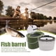 thumbnail image 5 of Cubo de pesca duradero para exteriores, caja de pescado vivo transpirable para aparejos de cebo de pesca, contenedor de almacenamiento de barril, herramientas, 5 of 8