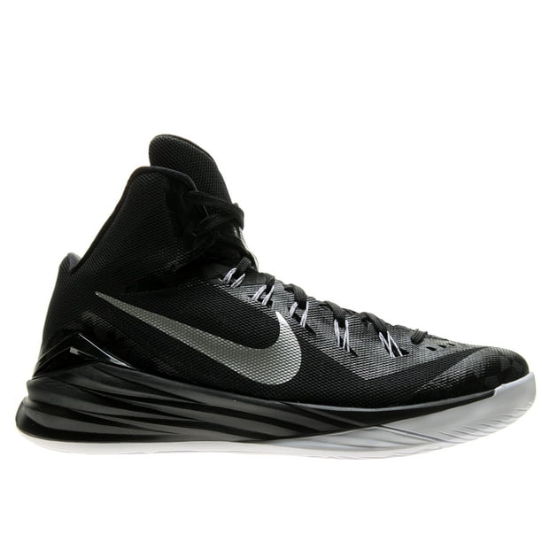 Hyperdunk 2014 Black / Metallic Silver-White Mid-Top Basketball Shoe - 7.5M Walmart.com