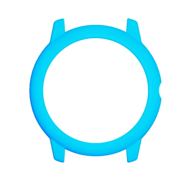 facefd Smartwatch Frame Cover Wristwatch Case Cover PC Shell Replacement for Haylou Solar LS05, Sky Blue