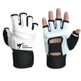 thumbnail image 2 of Kiplyki Taekwondo Boxer Guard Hand Punching Bag Sanda Fighting Half Finger Gloves, 2 of 2