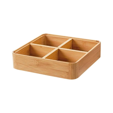 

Appetizer Divided Serving Tray for Party Home Office Parties 4 Grids