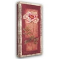 thumbnail image 1 of Pamela Gladding 10x18 Gallery Wrapped Canvas Wall Art Titled - Red Door Peony, 1 of 4