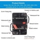 thumbnail image 5 of Disjoncteur 60 A avec réinitialisation manuelle 12 V-36 V CC étanche pour autoradio, camping-car, bateau, camion, moteurs de pêche à la traîne, fusible réarmable pour haut-parleur de voiture, 5 of 5