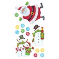 thumbnail image 1 of Santa & Friends Applique Wall Decal Stickers with Penguins, Reindeer, and Snowmen, 1 of 2