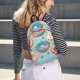 thumbnail image 5 of Disketp Colorful Donut Mochila de Lona Estampada, Mochila Escolar de Viaje Ligera para Estudiantes y Portátil-Medium, 5 of 5