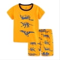 thumbnail image 7 of Toddler Boys Clothes Summer 2PCS Outfits Print Short Sleeve Shirt Top Shorts Set 1t 2t 3t 4t 5t 6t 7T Children 2-3 Years, 7 of 7
