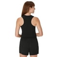 thumbnail image 3 of Hanes Originals Women's SuperSoft Comfywear Sleep Rib Racerback Crop Tank, Sizes XS to 2X, 3 of 8