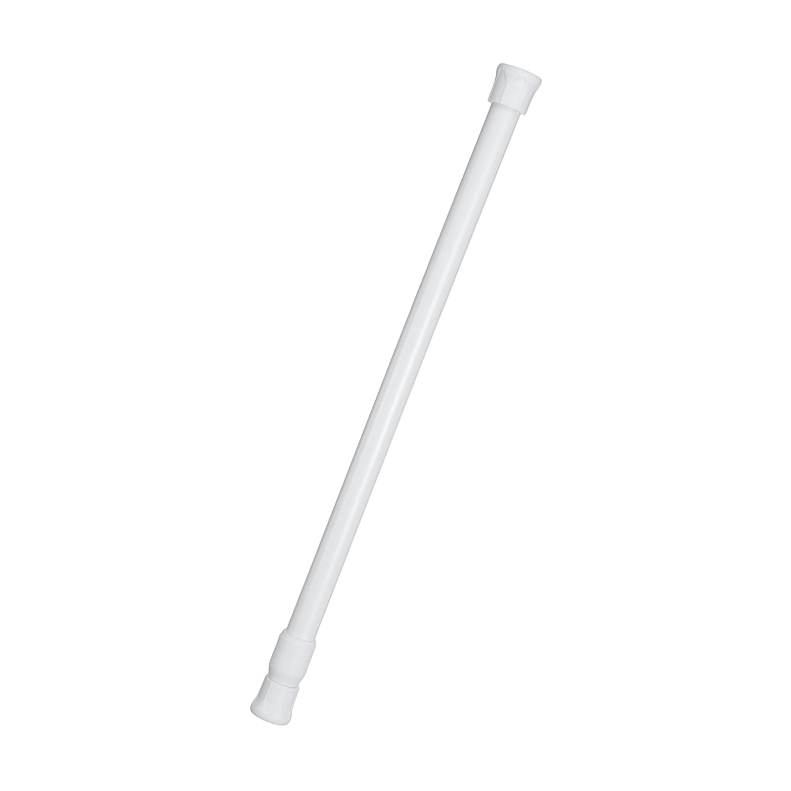 Uxcell 1 Pack Window Security Bar, Adjustable Sliding Glass Door Lock Bars 500-900mm/19.7-35.4 Inch Tension Rods 13mm/0.5 Inch Diameter Window Safety Lock Bar for Door Bathroom, White