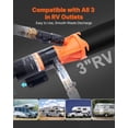 thumbnail image 3 of Bomba maceradora RV VEVOR 12 V 12 GPM con cable de alimentación de 7 pies y elevador de 10 pies, 3 of 9