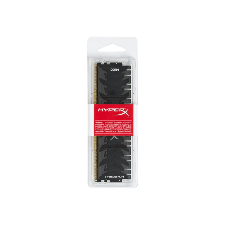 HyperX Predator Memory Black 8GB 3000MHz DDR4 CL15 DIMM XMP