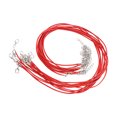 thumbnail image 3 of Necklace String, 200pcs Waxed Necklace Cord with Lobster Clasp Necklace Chains Bracelet Cord Bracelet String Adjustable Length DIY Rope Necklace for Jewelry Making, 3 of 7
