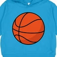 thumbnail image 3 of Inktastic Basketball Sports Ball Toddler Hoodie, 3 of 4