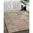 thumbnail image 2 of Ahgly Company Indoor Rectangle Contemporary Light French Beige Brown Patchwork Area Rugs, 6' x 9', 2 of 6