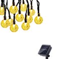 thumbnail image 1 of Bombilla Solar Cadena De Luces Impermeable 8 Modos De Luz 60 Led Luz De Hadas Alimentado Por Energía Solar Enchufe Automático Montado En La Pared Lámpara Multiusos Para Jardín Patio Trasero Decoración Vogacara HA027056-02, 1 of 6