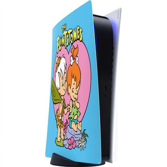 Skinit Cartoons Bamm-Bamm and Pebbles PS5 Digital Edition Console Skin