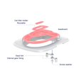 thumbnail image 3 of Universal Cat Toilet Trainer Kit - Reusable Potty Training Seat with Litter Mat for Kittens & Puppies, 3 of 7