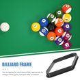 thumbnail image 3 of TABLZONE 2Ud Bastidor Negro Para Almacenamiento De Bolas De Billar Uso En Hogar Y Club, 3 of 8
