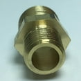 thumbnail image 2 of Adaptador de rosca de latón Zulema Tubo de latón Hex Fitting Conector de agua, 2 of 8