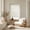 Alabaster, variant on Chicology 38.5"W x 84"H White Cordless Vinyl Mini Window Blinds 1" Slats