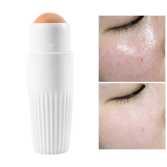 Rodillo Facial Volcánica Absorbente de Aceite Salvador Rodillo de cara volcánica Blanco
