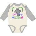 thumbnail image 3 of Inktastic Palm Bay Florida Cute Swimming Manatee Boys or Girls Long Sleeve Baby Bodysuit, 3 of 5