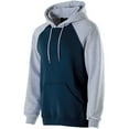 thumbnail image 5 of Holloway Sportswear S Boys BANNER HOODIE Navy/Athletic Heather 229279, 5 of 5