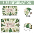 thumbnail image 4 of Christmas Snowflake Dish Drying Mat for Kitchen Counter 2 Pack with Non-Slip Rubber Backing - Absorbent Coffee Bar Mat, Dish Rack Mat, Christmas Trees Dish Drying Mats 18x24+19.5x12 inch, 4 of 7