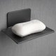 thumbnail image 1 of Bathroom Soap Dish, Soap Holder with Self-Draining Tray, Shower Wall Soap Tray, 4-Slot Self-Adhesive Soap Container (Gunmetal Gray), 1 of 5