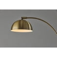 thumbnail image 2 of Adesso Bolton 57.75" Antique Brass Floor Lamp with Dome Shade (4307-21), 2 of 9
