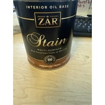 BRAND NEW ZAR Semi-Transparent Smooth Premium Teak Medium Oil Wood Stain 1 qt.