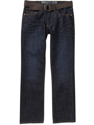 slim straight jeans walmart