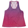 thumbnail image 1 of SOLFIRE Womens Stretch Your Limits Racerback Tank Top raspombre XL, 1 of 2