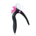 thumbnail image 1 of Soidarity Cortaúñas postizas Mango de plástico DIY Recortadora de manicura acrílica falsa Tijeras de viaje de salón para principiantes profesionales Juegos de manicura Negro y rojo rosa Soidarity CE013962-04B, 1 of 6