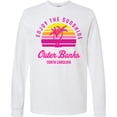 thumbnail image 3 of Inktastic Summer Enjoy the Sunshine Outer Banks North Carolina in Pink Long Sleeve T-Shirt, 3 of 5