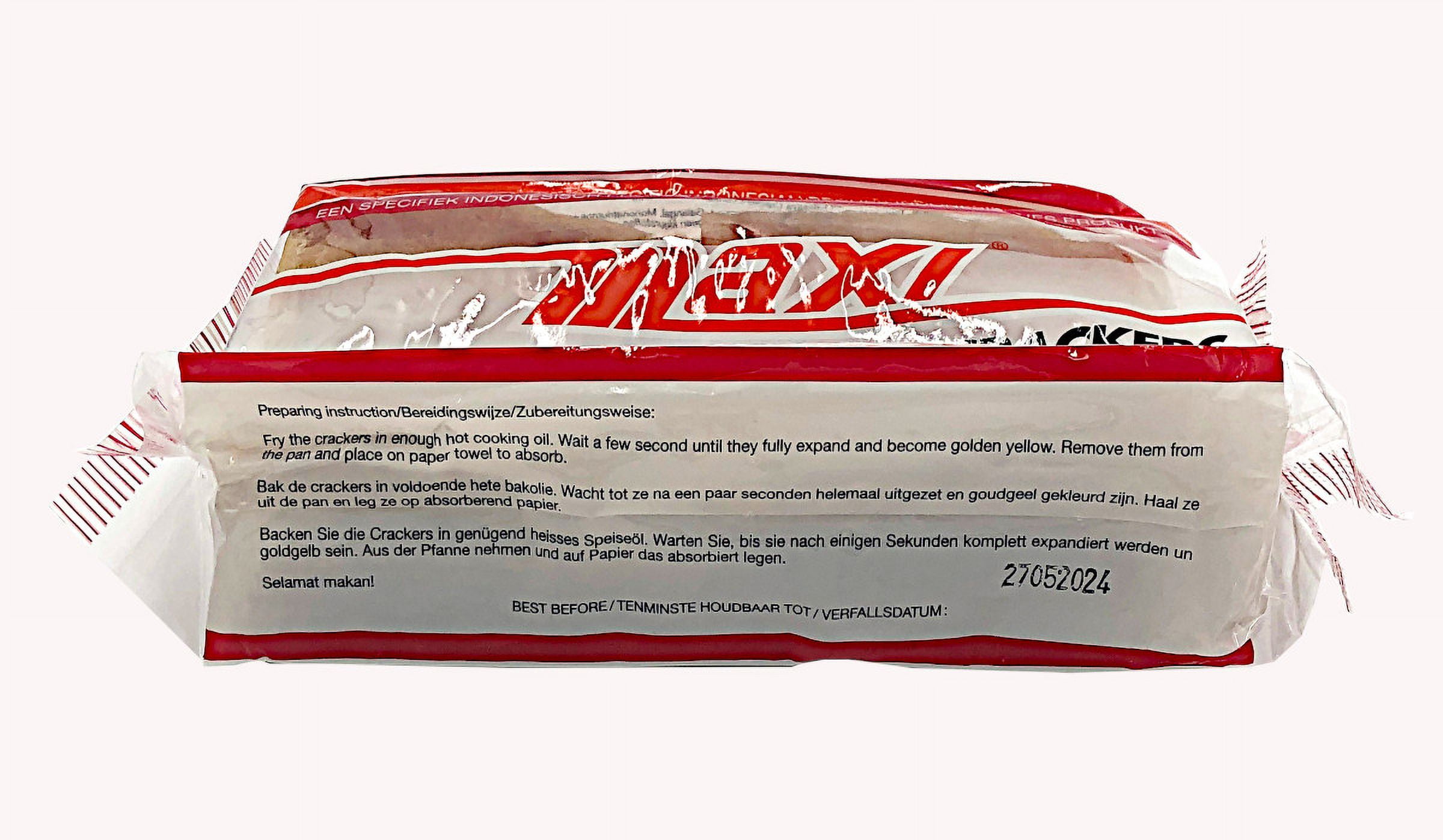 Maxi Cassava Crackers (Raw) 8.75oz Pack of 2