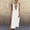White, variant on Tbopshirt Wedding Guest Dresses for Women Spring/Summer Sleeveless Casual Tank Top Dress Solid Loose V-Neck Pleated Cotton Linen Dress