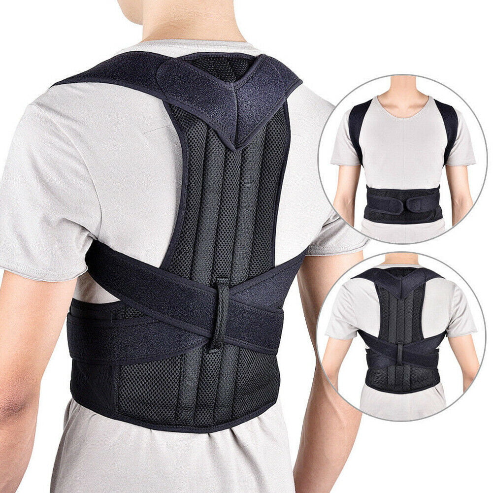 Posture Corrector Back Support Shoulder Brace Belt Adjustable Posture Corset Men 